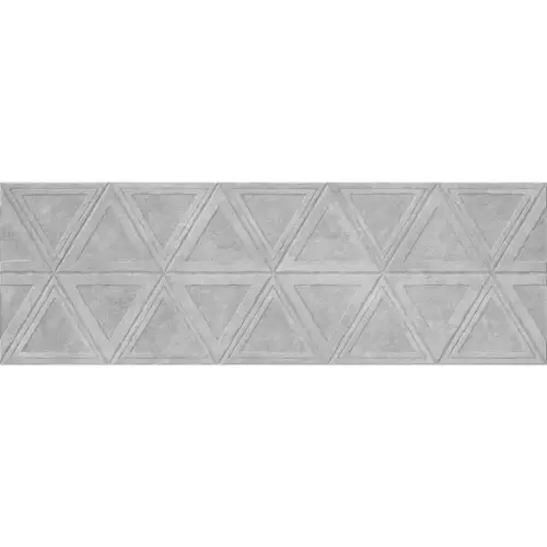 Lenox Grey Triangle Decor 40x120