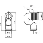 VID KOLENO / STUCNA ZA MONOBLOK  - T002667