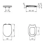 Connect Даска за WC Школка со Mеко Затворање