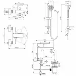 Ceraflex Set 3 u 1 za Kupatilo BD001AA